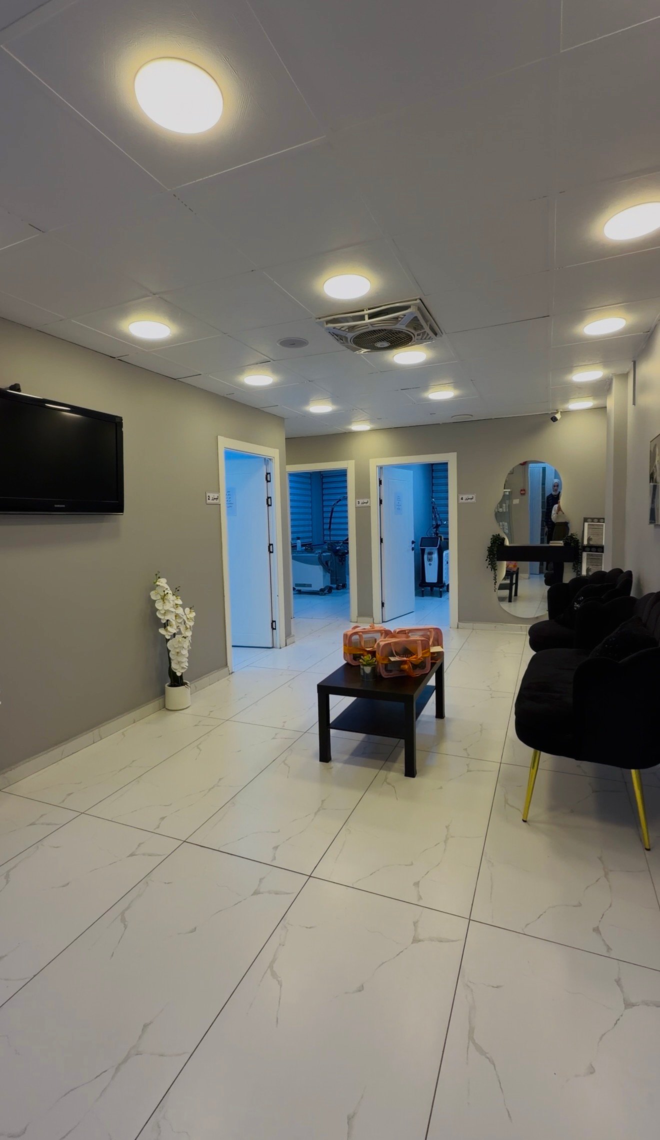 عيادة آينا - الوحدات