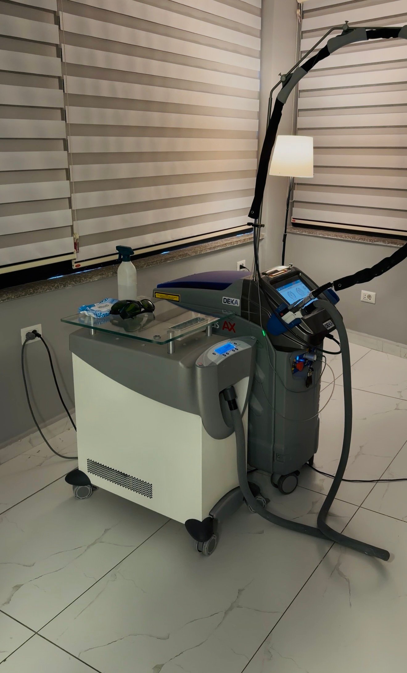 عيادة آينا - الوحدات