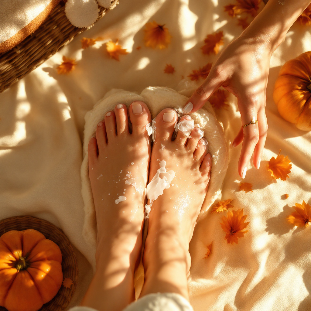 العناية بالقدمين