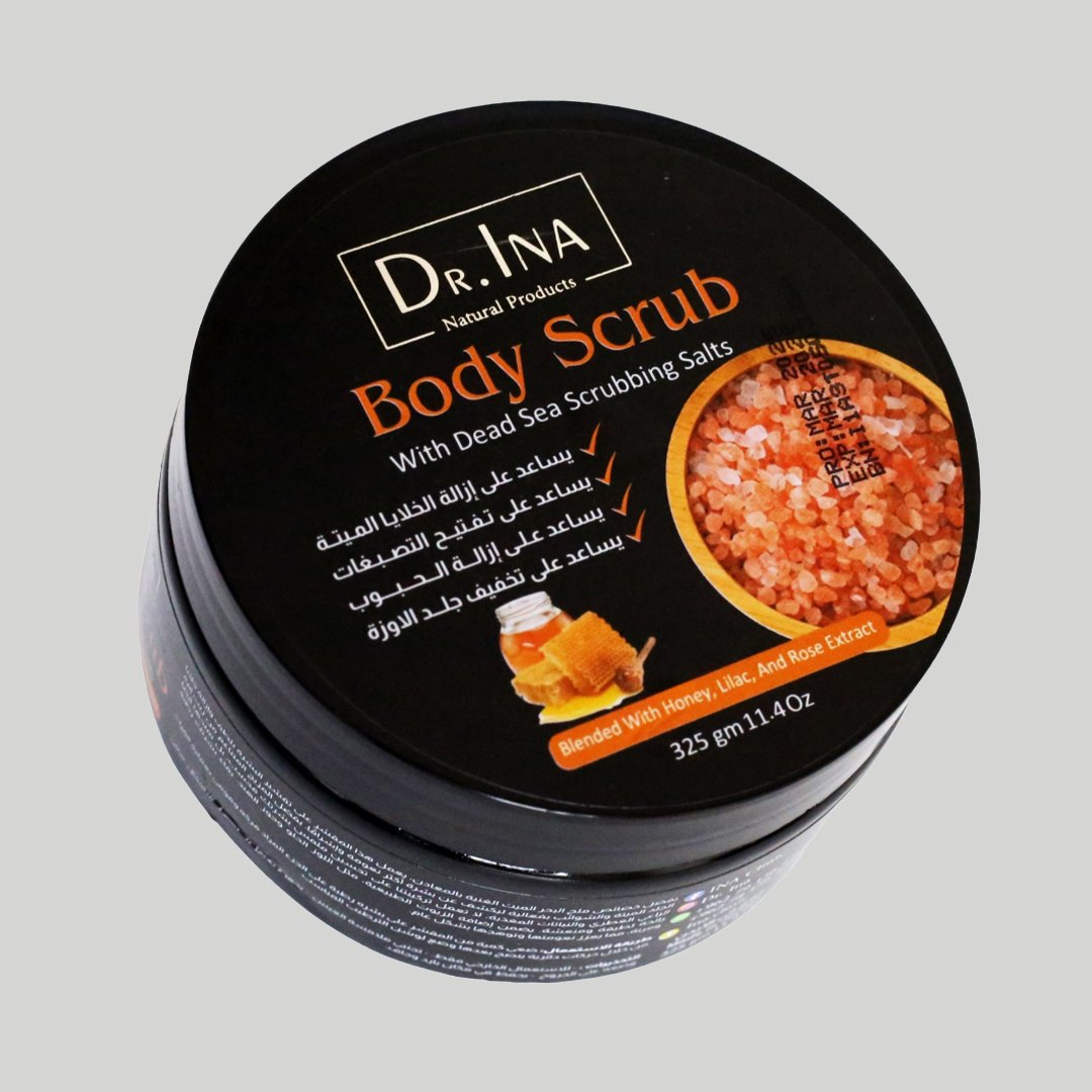 مقشر بخلاصة العسل والورد